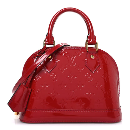 Louis Vuitton Vernis Alma BB Rose Indien 1 of 11