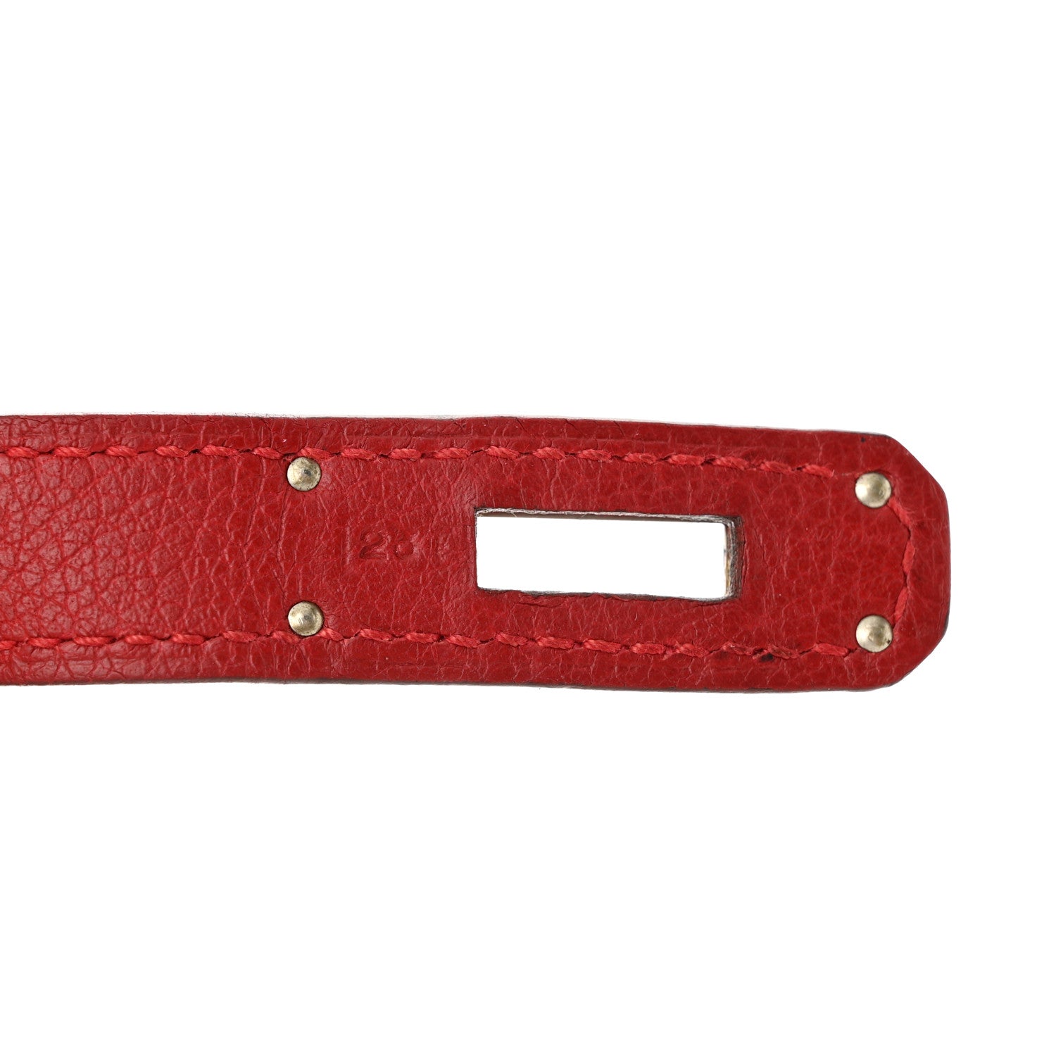 Hermes Taurillon Clemence Birkin 30 Rouge Garance 7 of 14