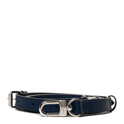 Louis Vuitton Calfskin 16mm Adjustable Shoulder Strap Indigo 1 of 4