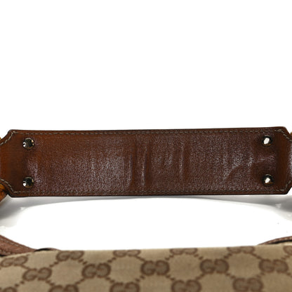 Gucci Monogram Bamboo Ring Hobo Brown 15 of 15