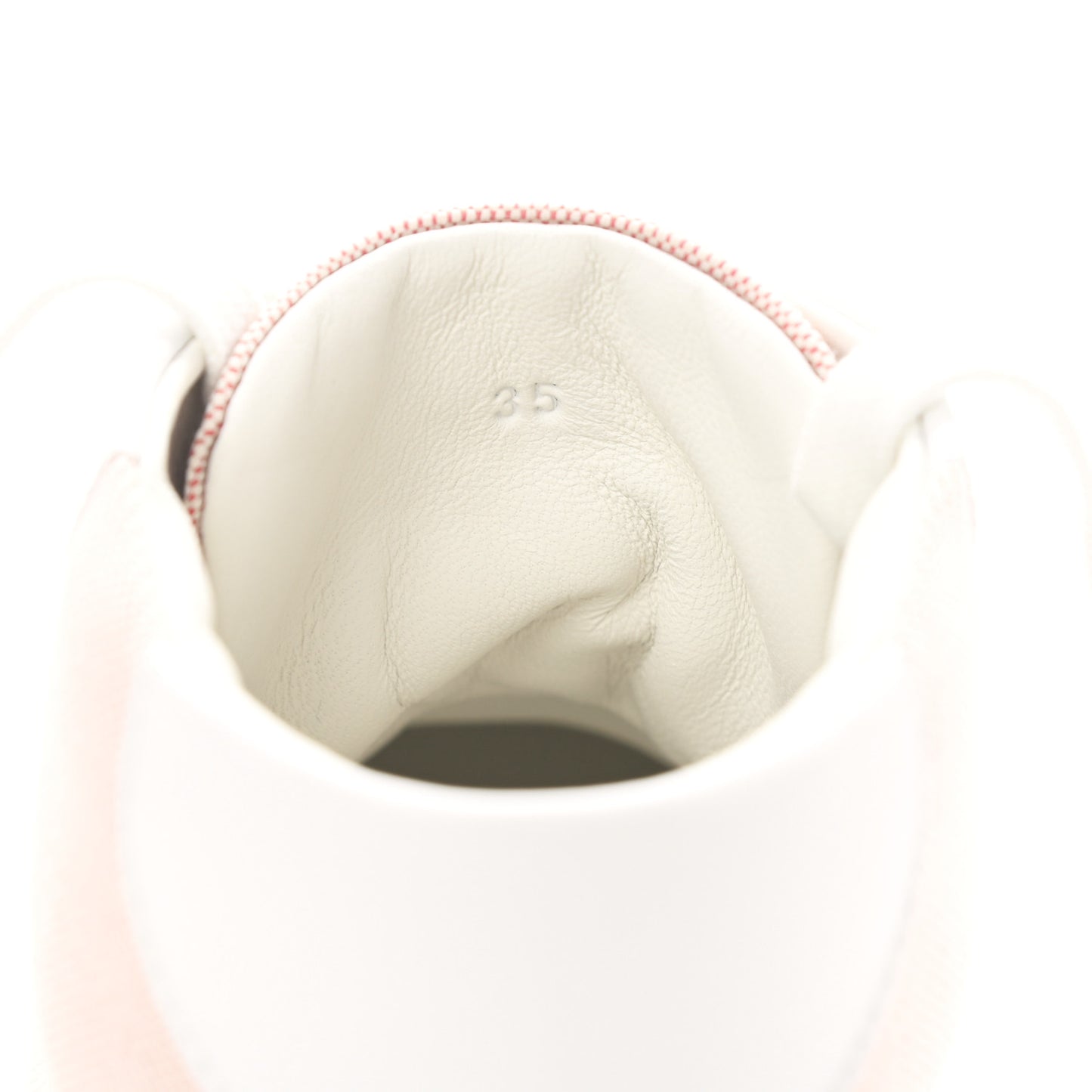 Canvas Calfskin Daydream Sneakers 35 Framboise White