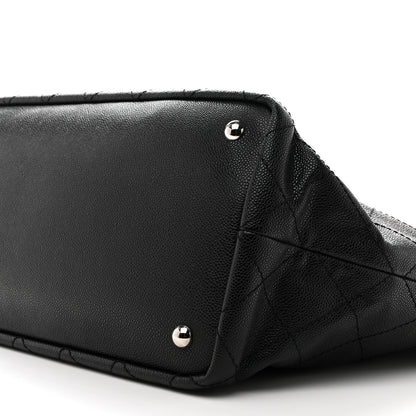 Chanel Grained Calfskin Large Shopping Fever Tote Black 11 of 14