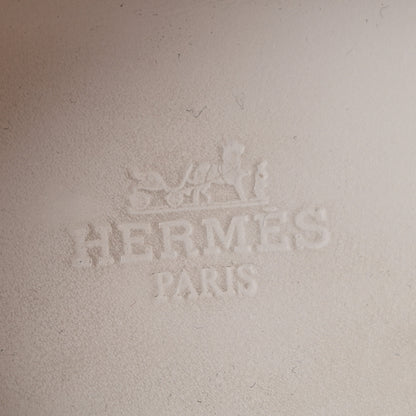 Hermes Canvas Embroidered Innocent Sneakers 37.5 White 9 of 9