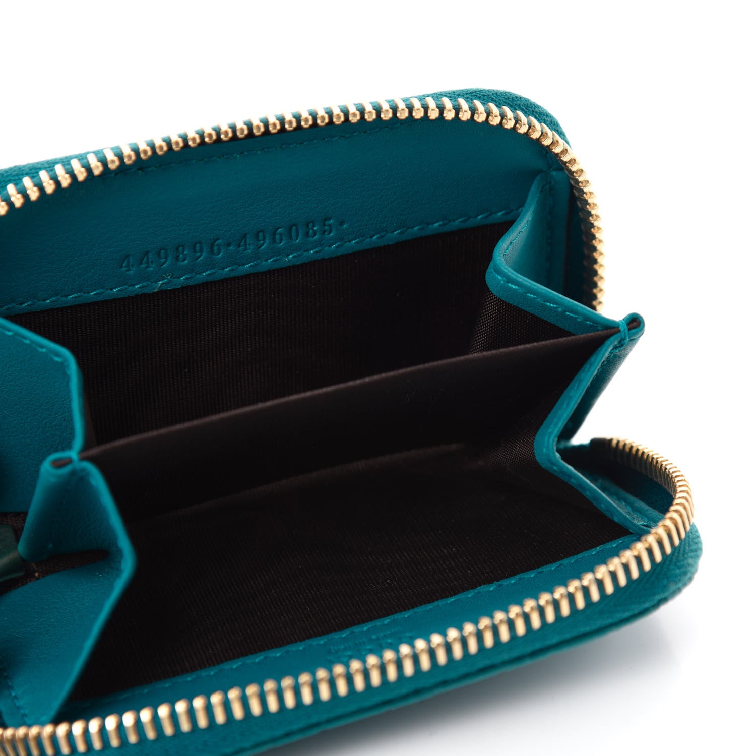 Gucci Microguccissima Zip Around Card Case Deep Cobalt 5 of 8