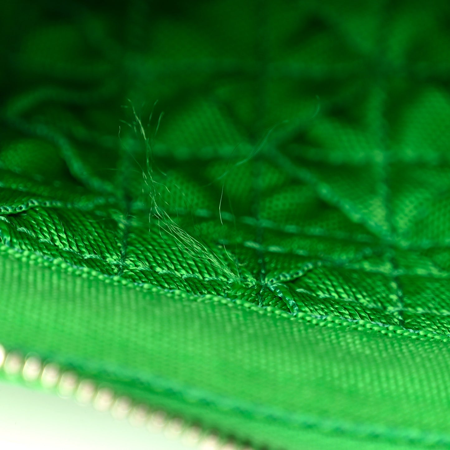 Canvas Maxi Intrecciato Webbing Cassette Crossbody Bag Green