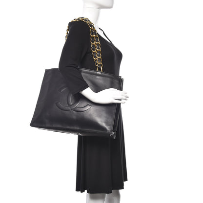Chanel Lambskin CC Shoulder Bag Black 2 of 15