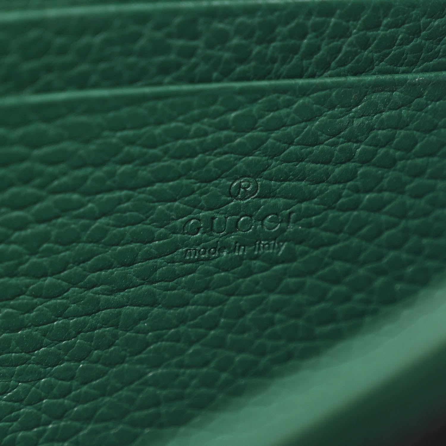 Gucci Calfskin Mini Dionysus Chain Wallet Emerald 8 of 12