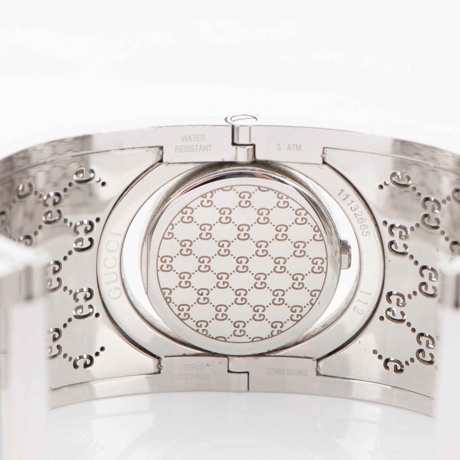Gucci Stainless Steel 33mm Twirl Quartz Watch Brown 5 of 5