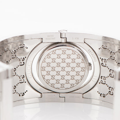 Gucci Stainless Steel 33mm Twirl Quartz Watch Brown 5 of 5