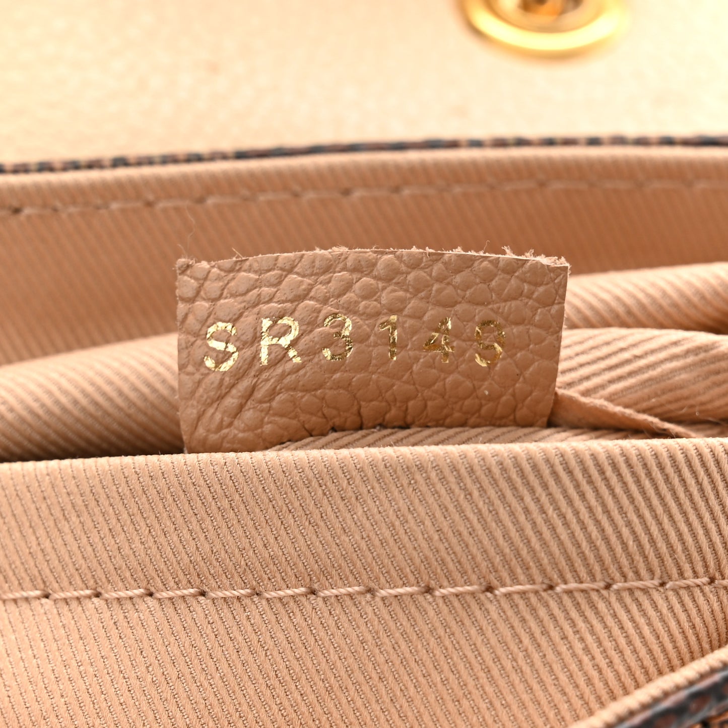 Damier Ebene Clapton Backpack Creme