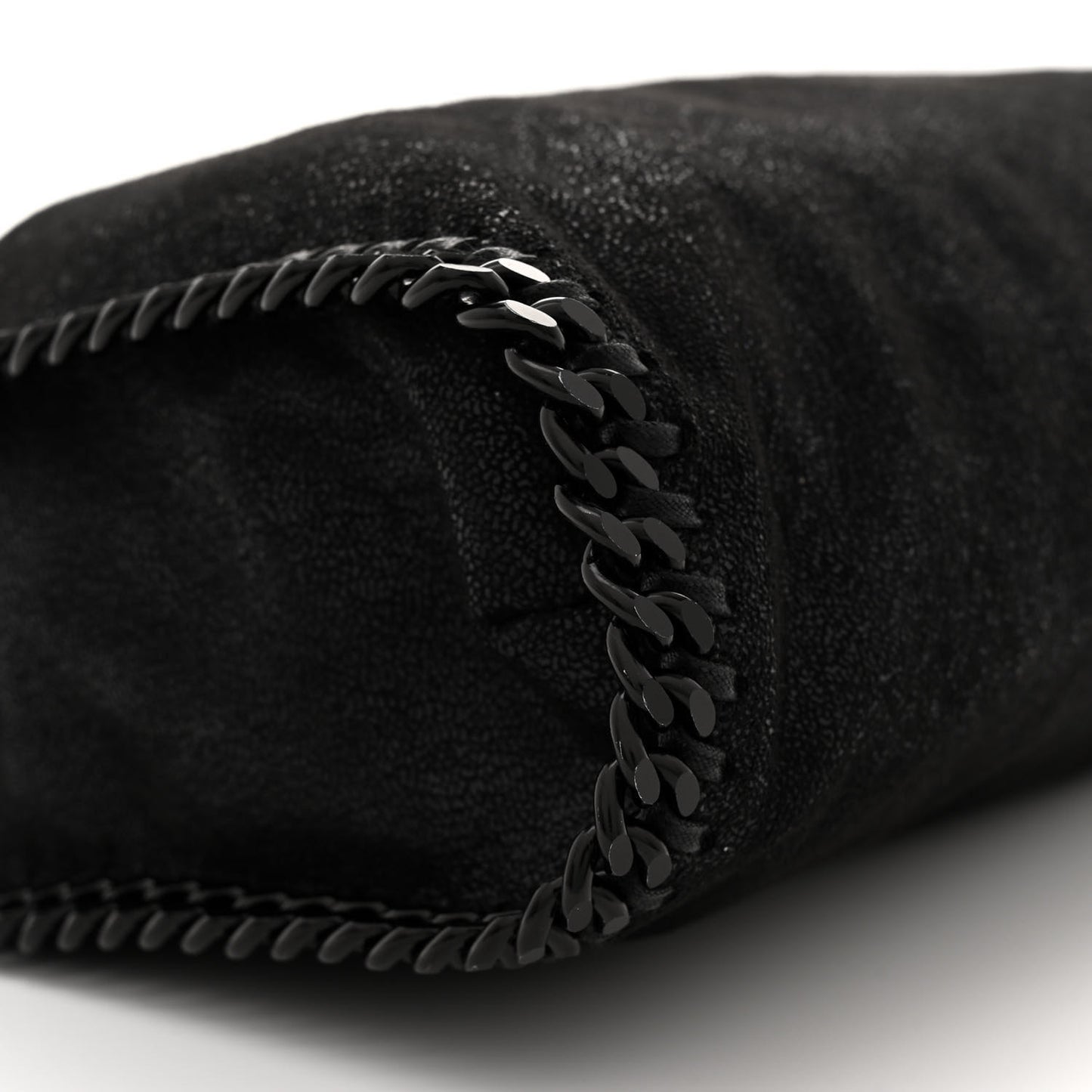 Shaggy Deer Small Falabella Tote Black