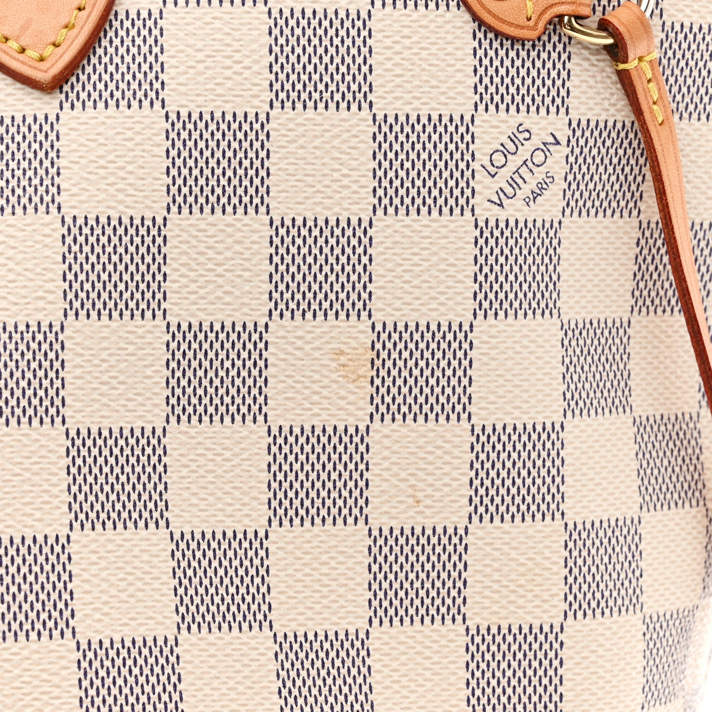 LOUIS VUITTON Damier Azur Neo Neverfull MM Rose Ballerine