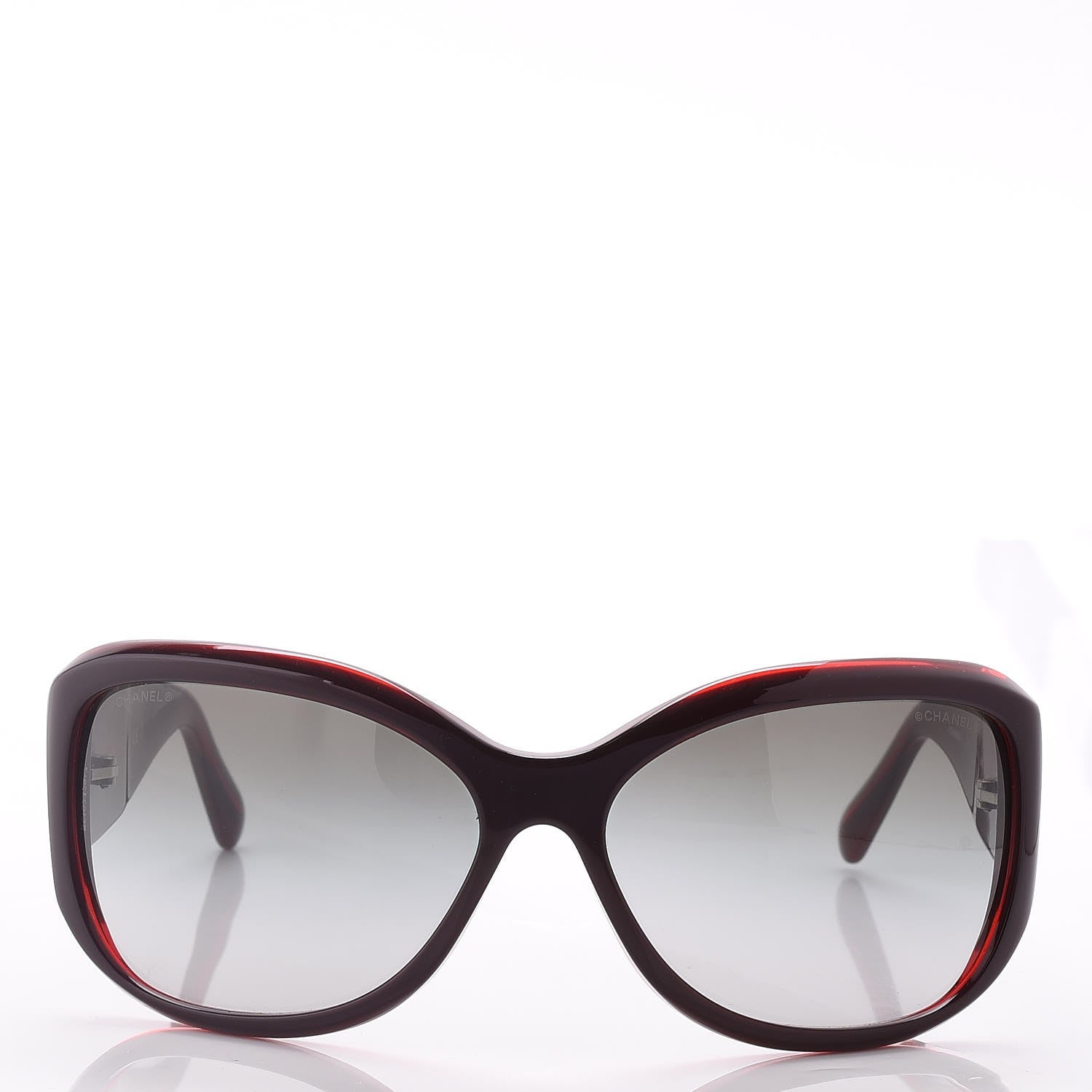 Chanel CC Logo Sunglasses 5226 Red 2 of 6
