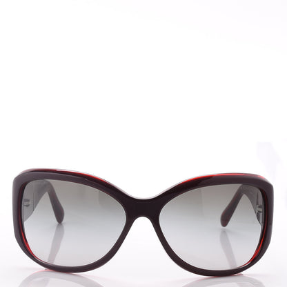 Chanel CC Logo Sunglasses 5226 Red 2 of 6