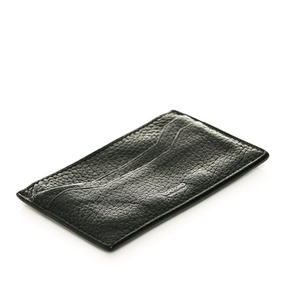 Tom Ford Grained Calfskin Open Side Card Holder Black 4 of 6