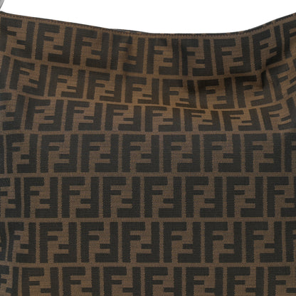 Fendi Zucca Vitello Artic Large Hobo Tobacco Castagna 8 of 10