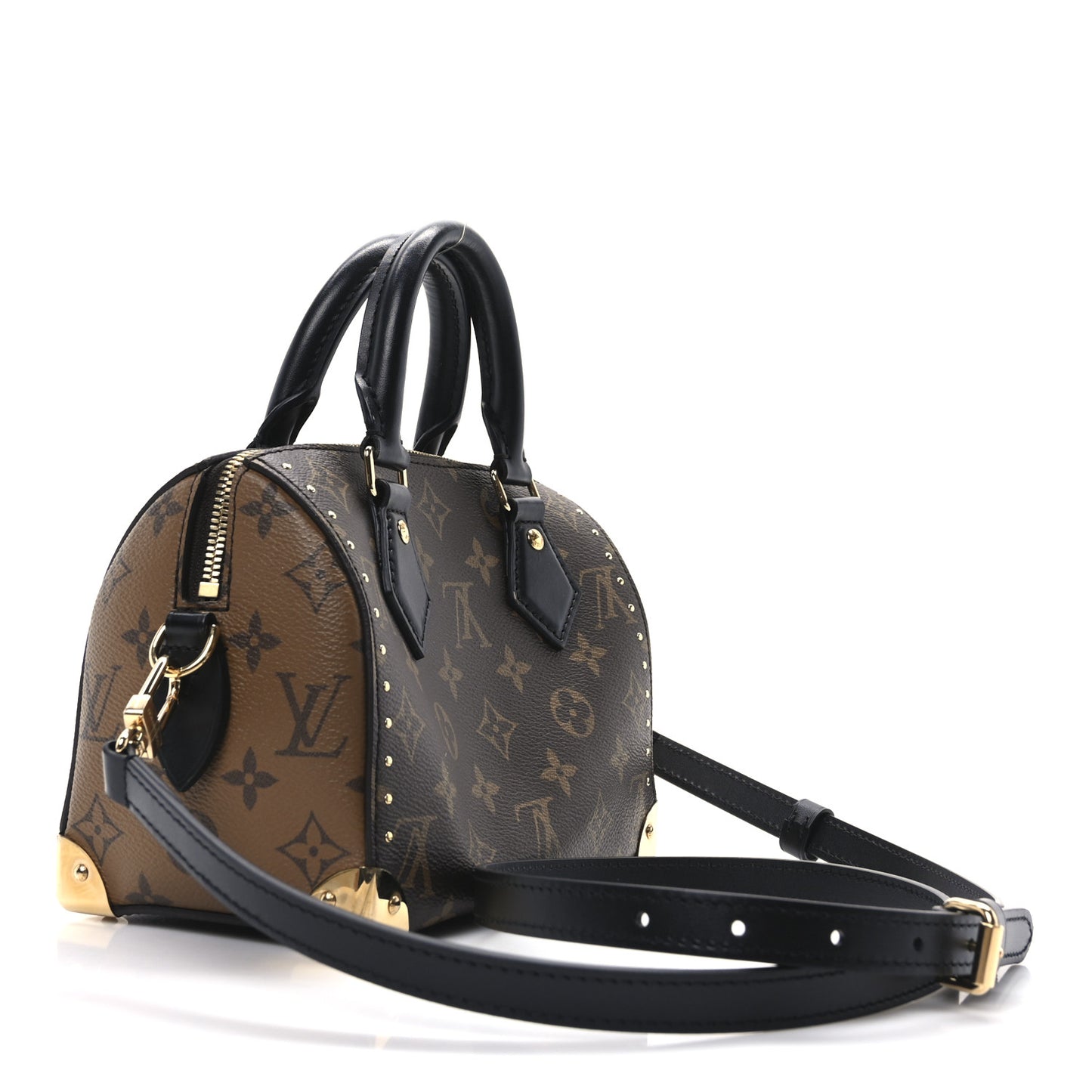 Reverse Monogram Speedy Trunk 20