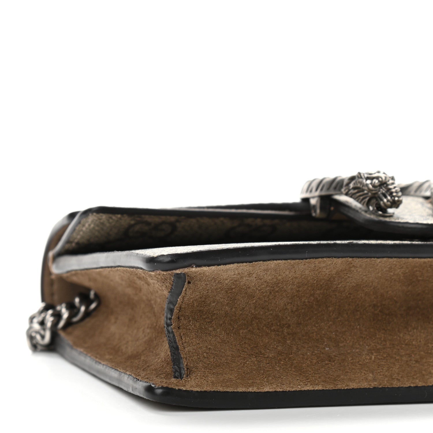Gucci GG Supreme Monogram Super Mini Dionysus Shoulder Bag Taupe 8 of 10