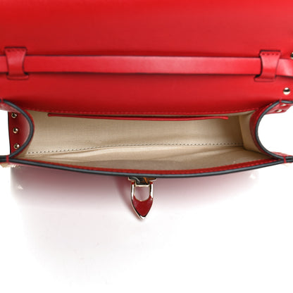 Valentino Garavani Vitello Medium Rockstud Flip Lock Crossbody Bag Rouge Pur 4 of 8