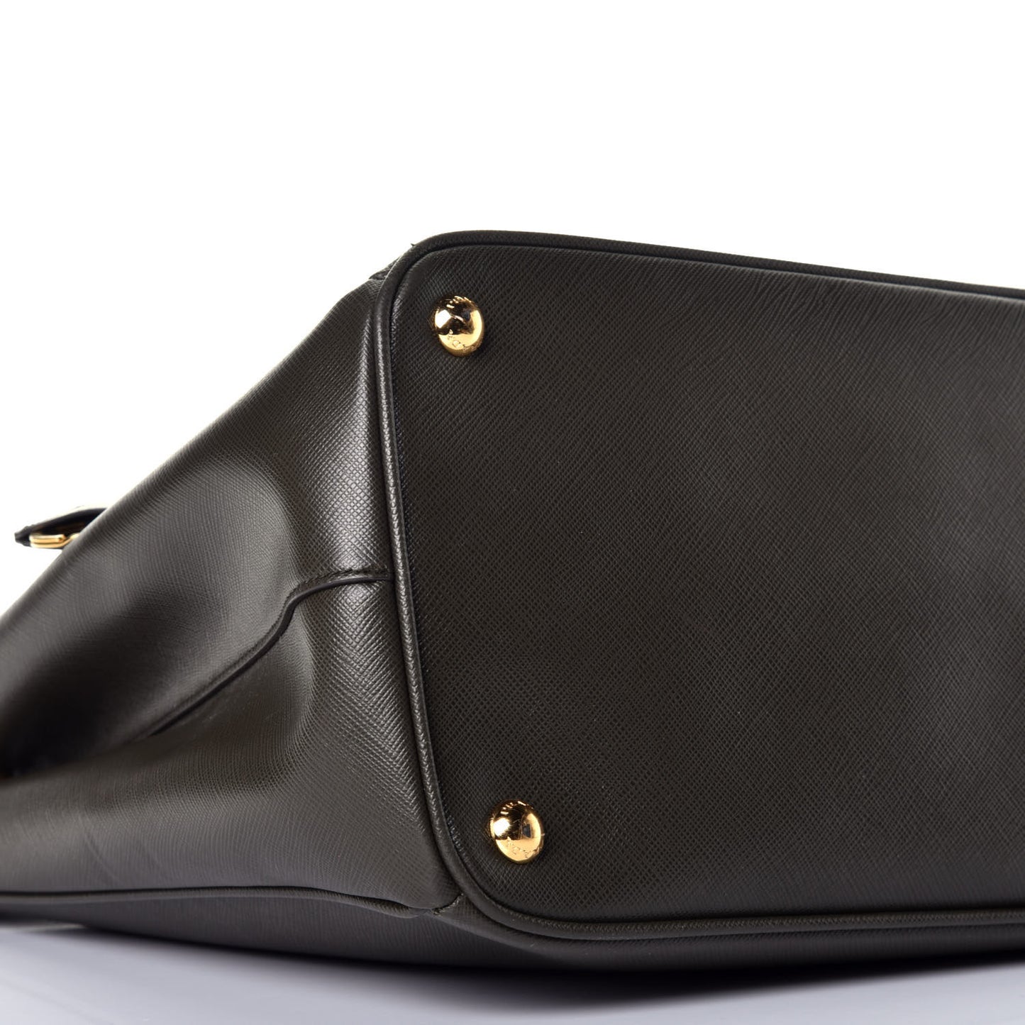 Saffiano Large Galleria Double Zip Tote Militare