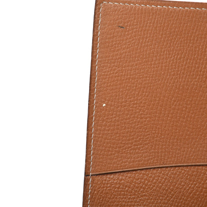 Hermes Courchevel Globe Trotter Agenda Cover GM Gold 10 of 12