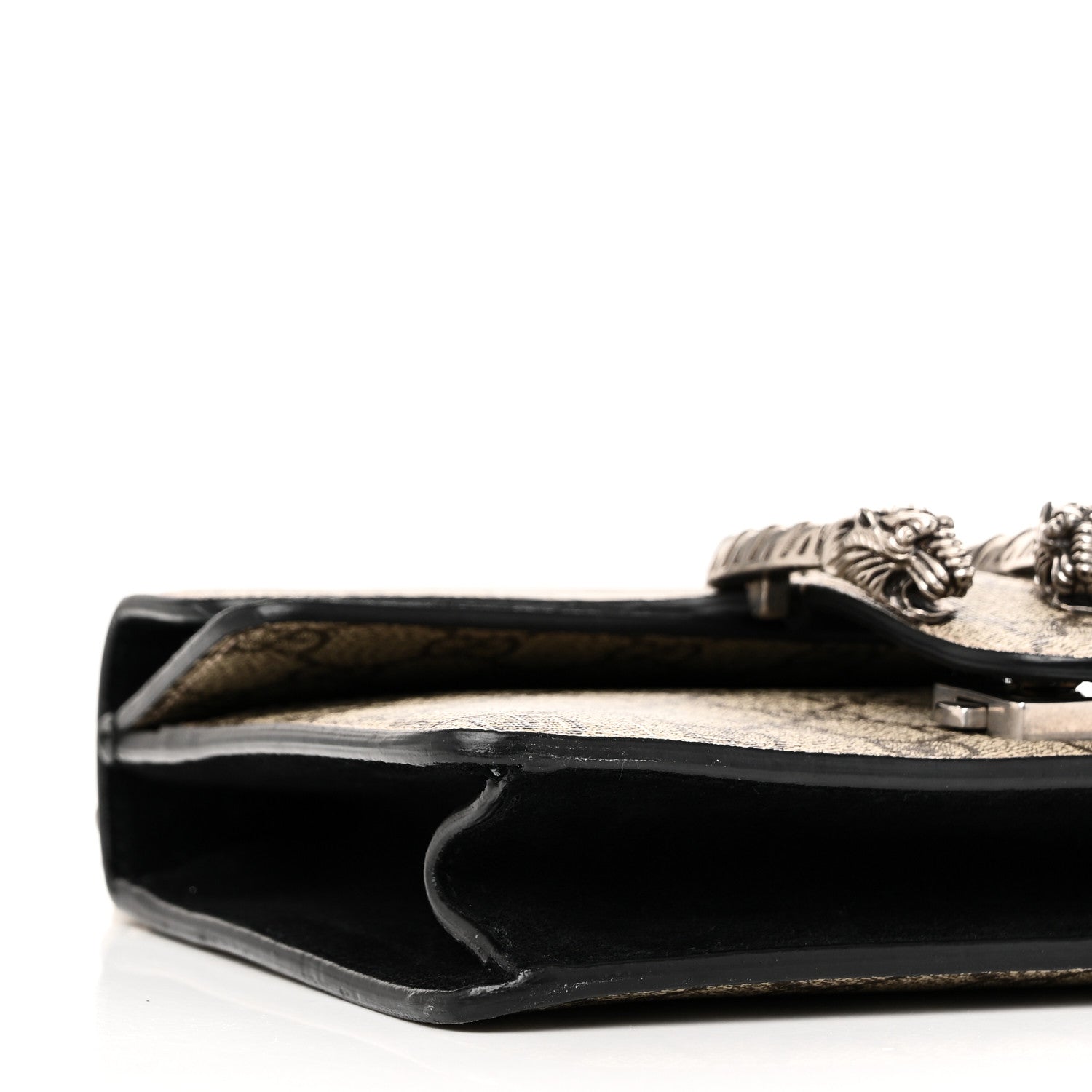 Gucci GG Supreme Monogram Mini Dionysus Shoulder Bag Black 9 of 10