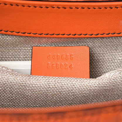 Gucci Microguccissima Medium Emily Chain Shoulder Bag Sun Orange 7 of 10
