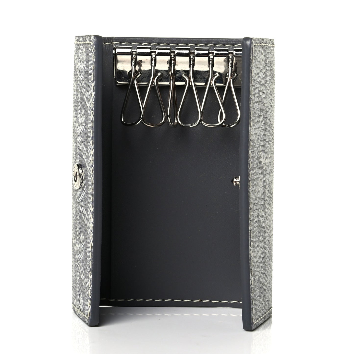 Goyardine Saint Michel 6 Key Holder Grey