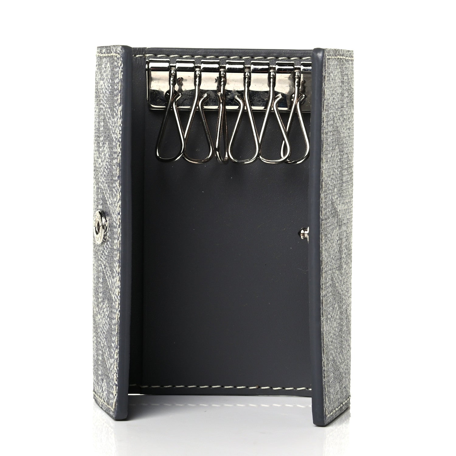 Goyard Goyardine Saint Michel 6 Key Holder Grey 4 of 5