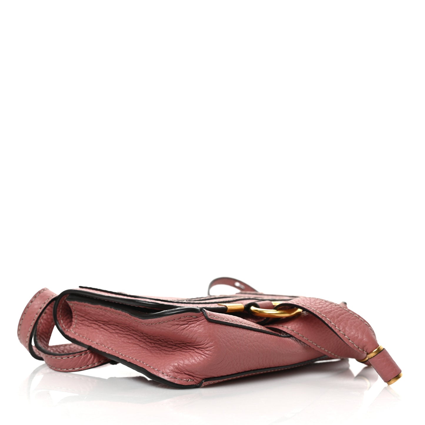 Calfskin Marcie Convertible Belt Bag Rusty Pink