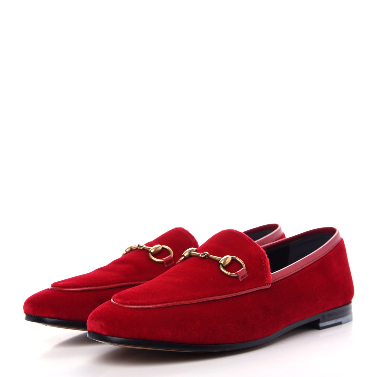 Velvet Horsebit Womens Jordaan Loafers 37 Hibiscus Red