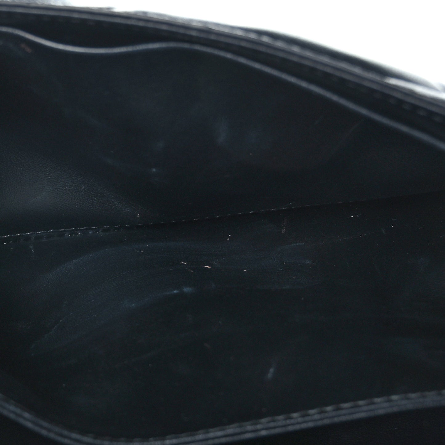 Nappa BB Monogram Embossed Medium Triplet Bag Black
