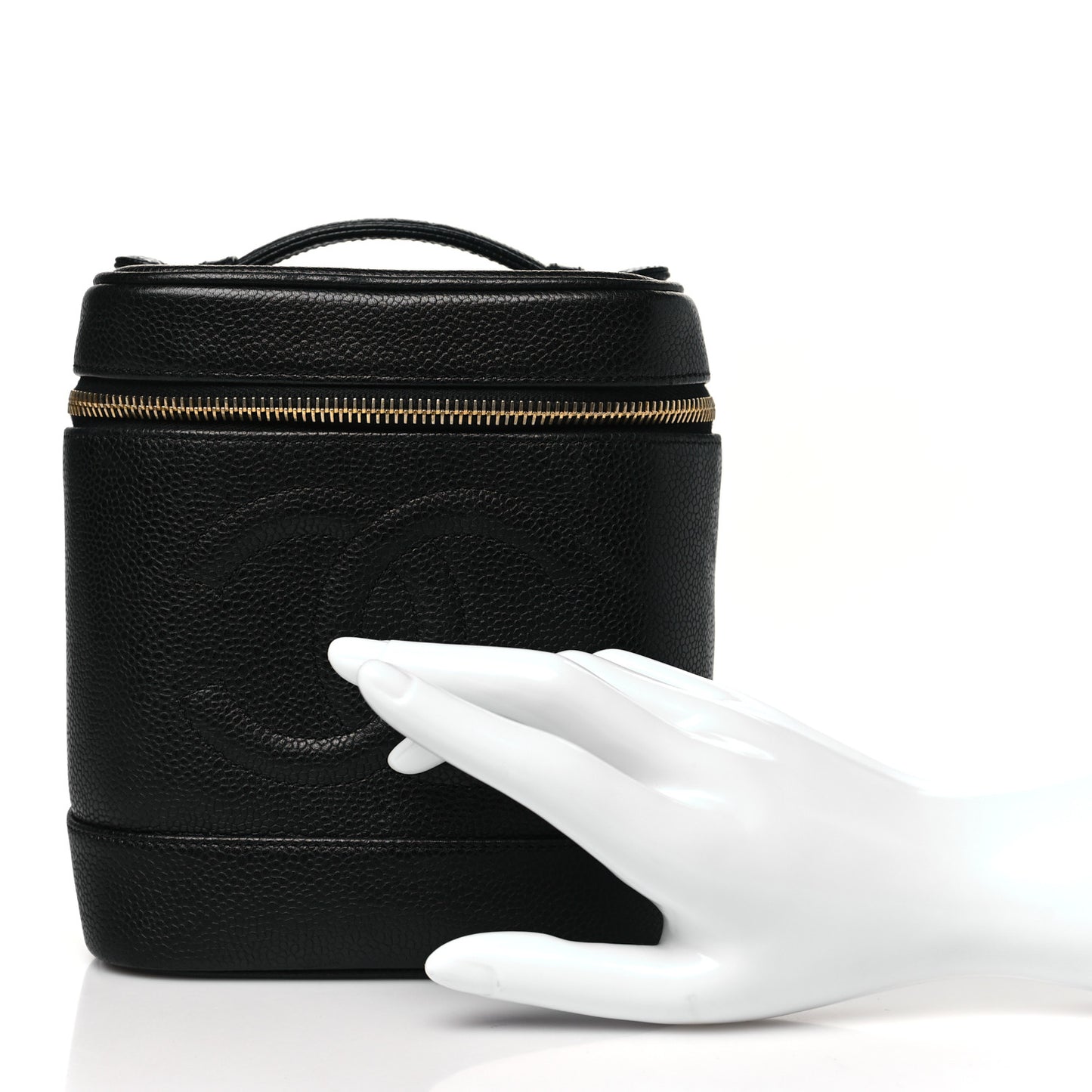 Caviar Vanity Cosmetic Case Black
