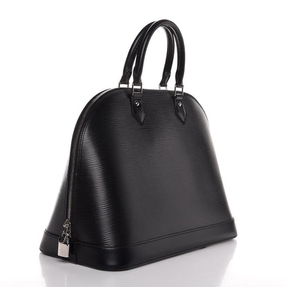 Louis Vuitton Epi Alma GM Black 3 of 7