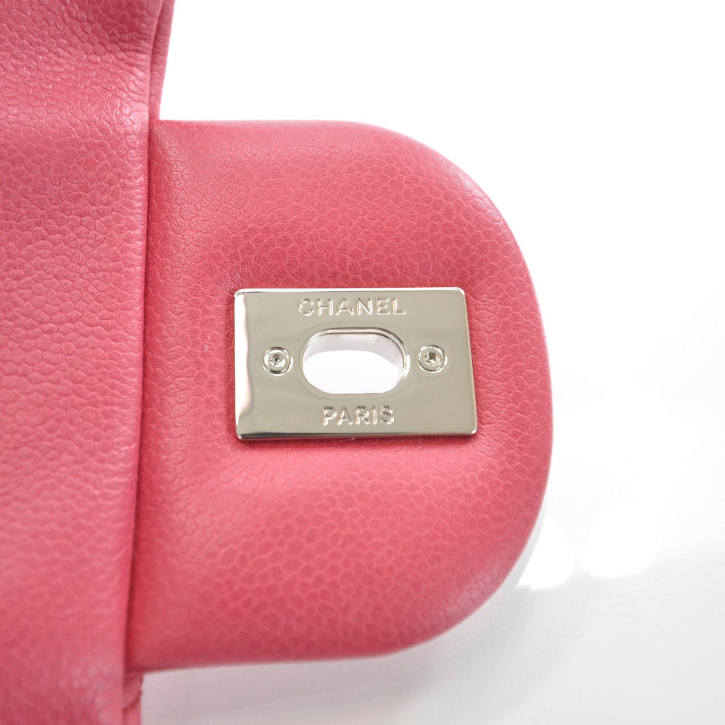Caviar Maxi Flap Fuchsia