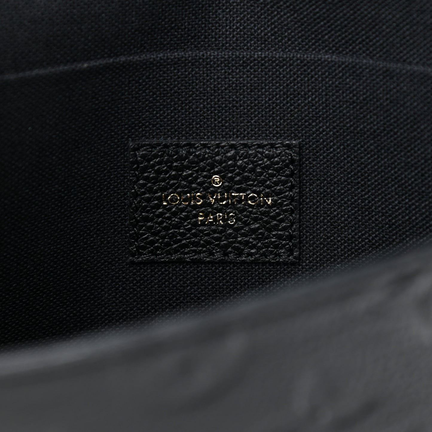 Empreinte Pochette Felicie Chain Wallet Black