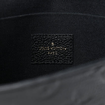 Louis Vuitton Empreinte Pochette Felicie Chain Wallet Black 7 of 11