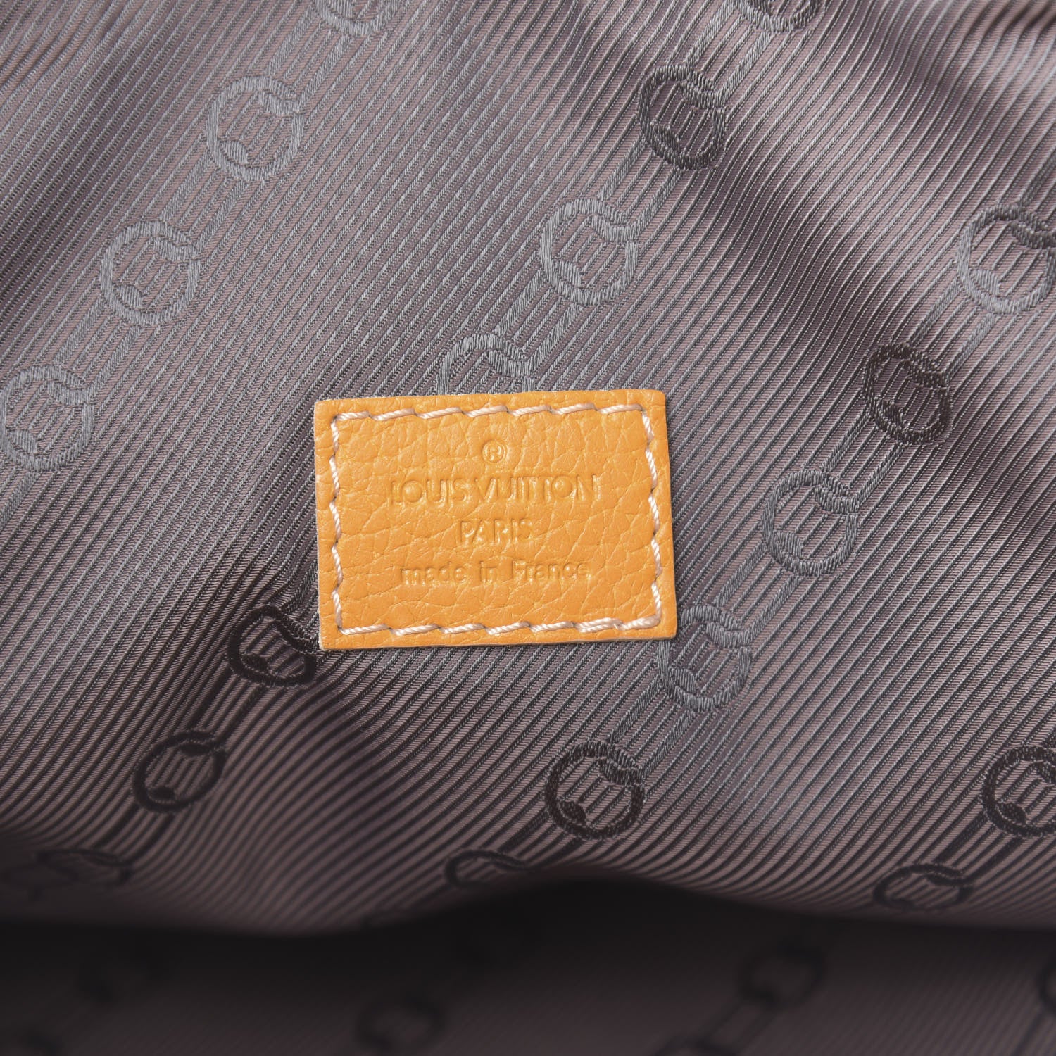 Louis Vuitton Tobago Calfskin Keepall 50 Yellow 5 of 9