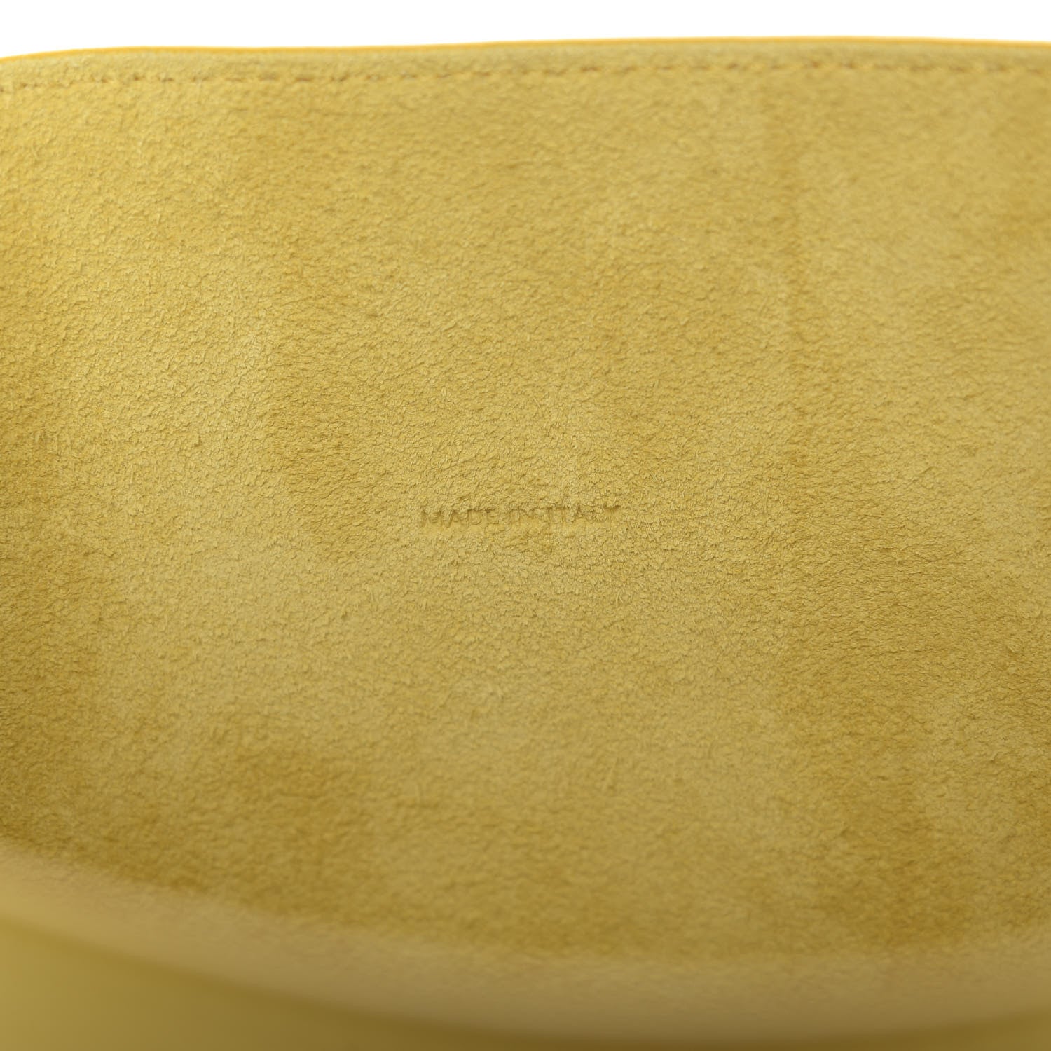 Celine Grained Calfskin Nano Big Bag Bucket Citron 10 of 11