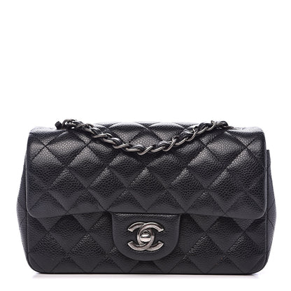 Chanel Caviar Quilted Mini Rectangular Flap Black 1 of 12