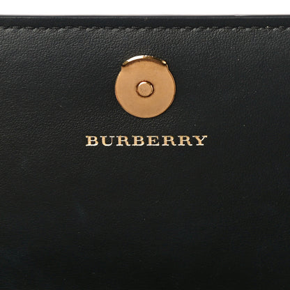 Burberry Vintage Check Henley Wallet On Chain Black 6 of 9