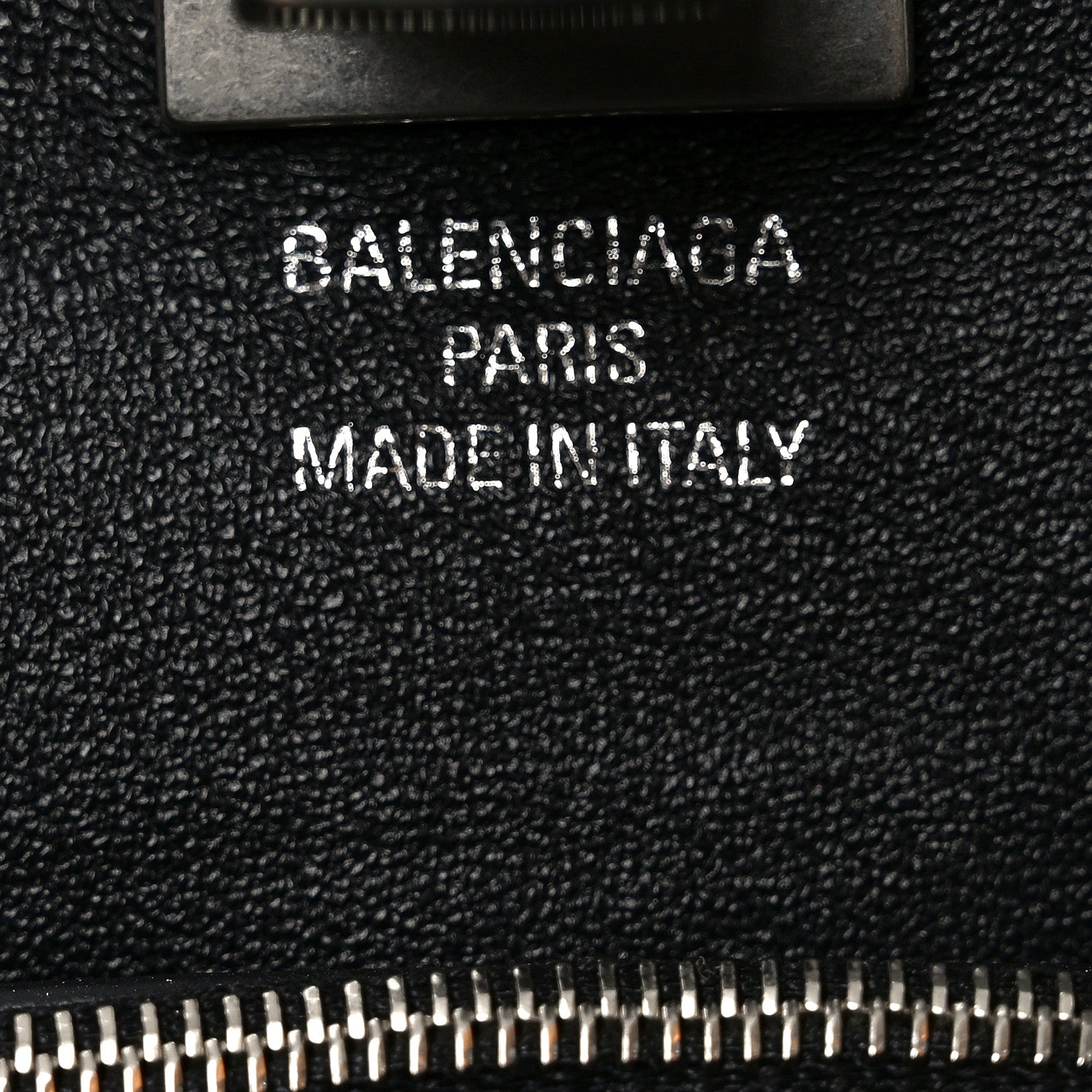 Balenciaga Smooth Calfskin Small Bel Air Carry All Bag Black 6 of 9
