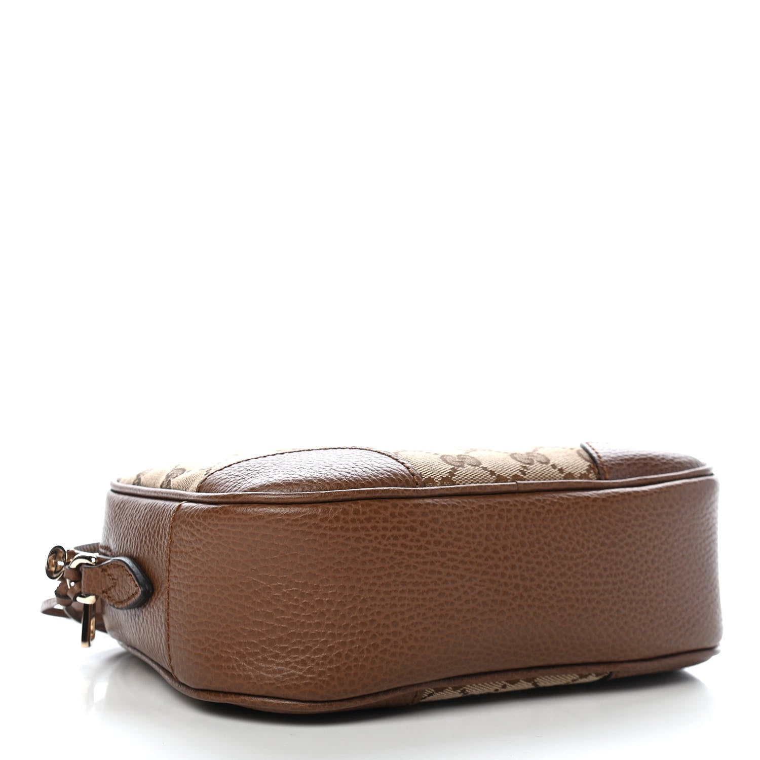 Gucci Monogram Mini Bree Messenger Bag Beige Tabacco 3 of 9