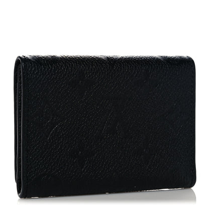 Louis Vuitton Empreinte Business Card Holder Black 3 of 8
