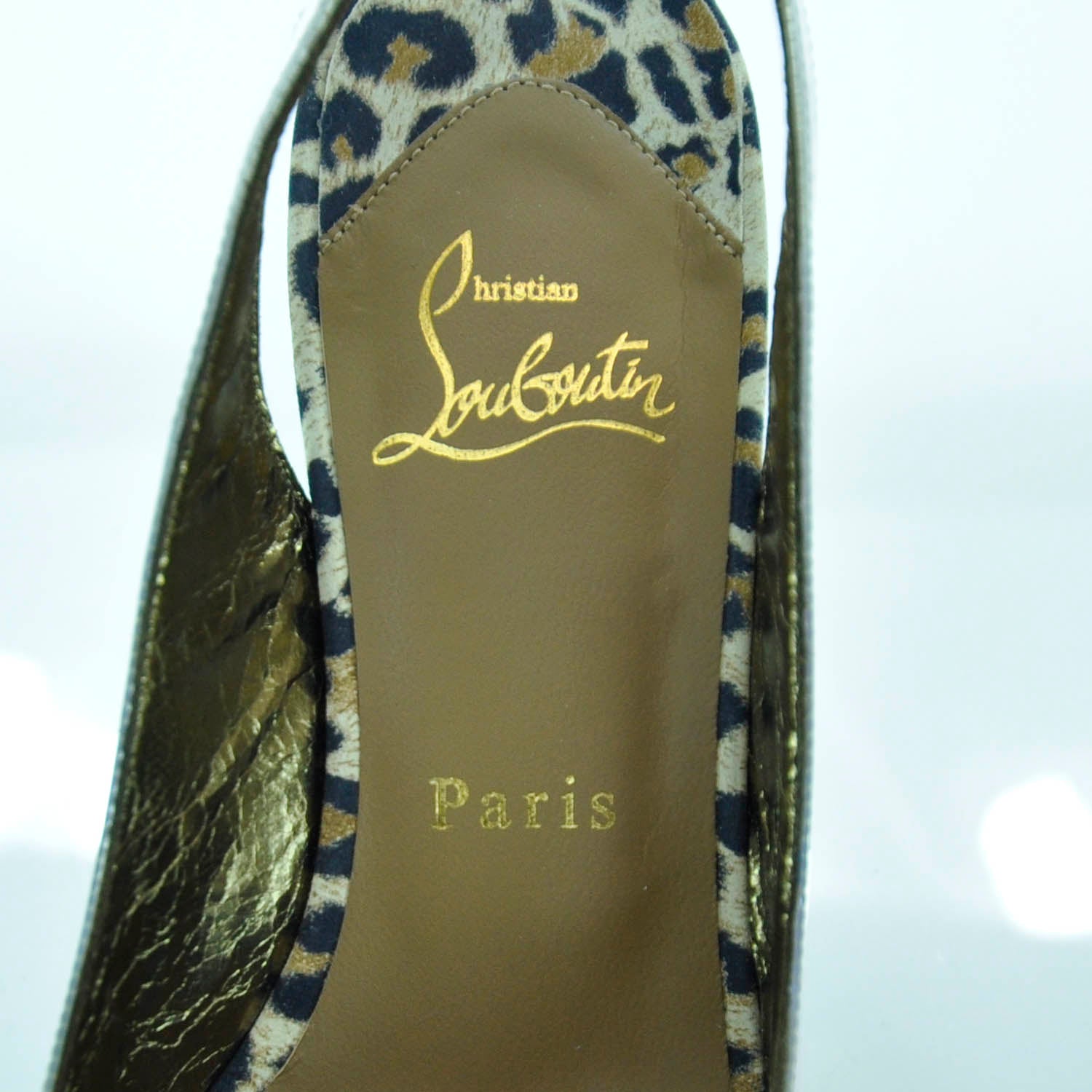 Christian Louboutin PVC Suede Winter Trash 100 Pumps 38 Multi 7 of 8
