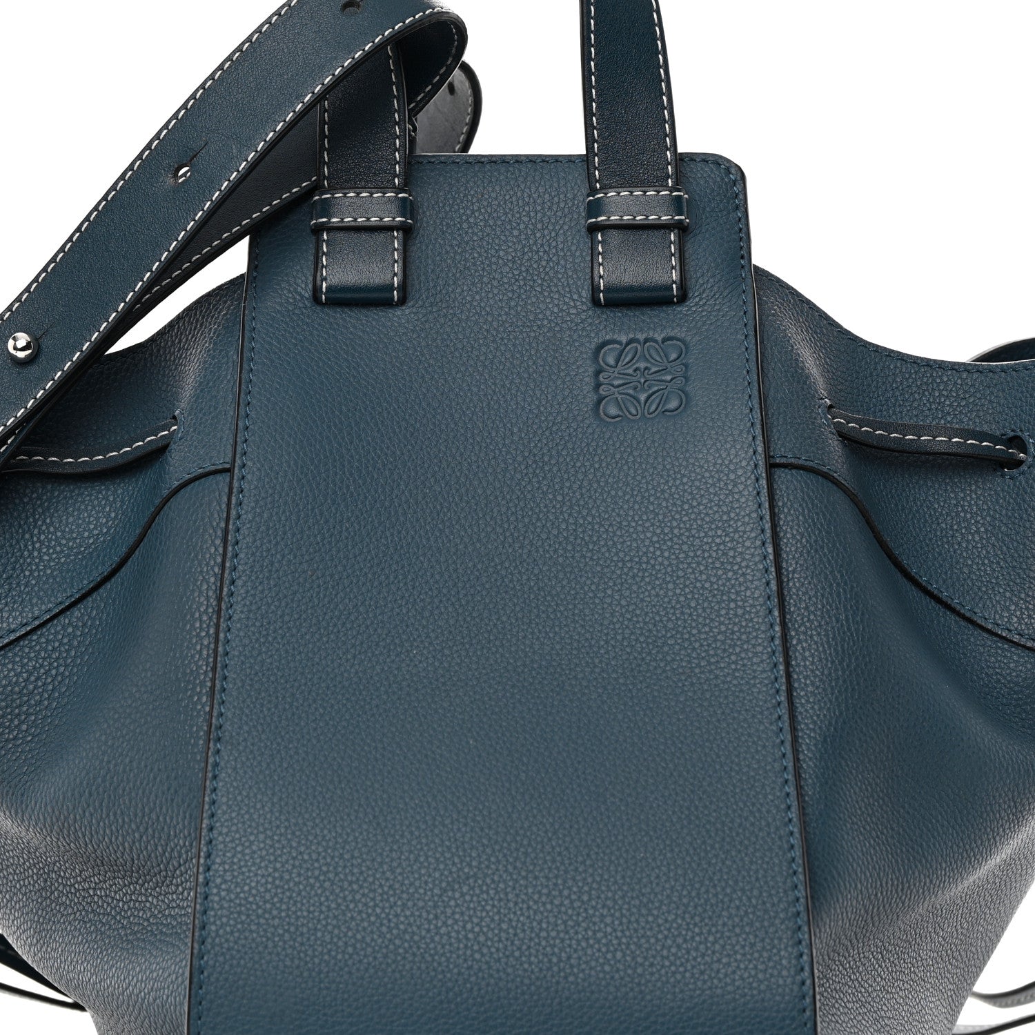 Loewe Calfskin Small Hammock Shoulder Bag Marine 7 of 16