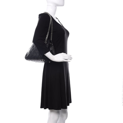 Chanel Lambskin Bijoux Chain Shopping Tote Black 2 of 10
