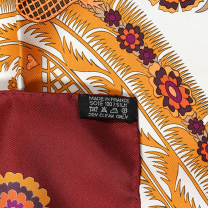 Hermes Silk Decoupages Scarf 90 5 of 5