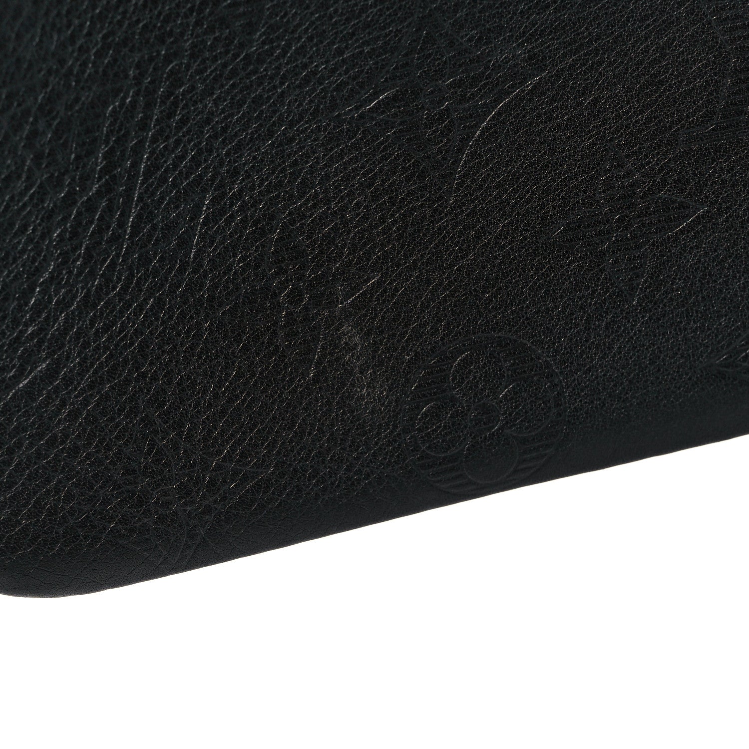 Louis Vuitton Calfskin Monogram Shadow Discovery Pochette PM Black 9 of 10