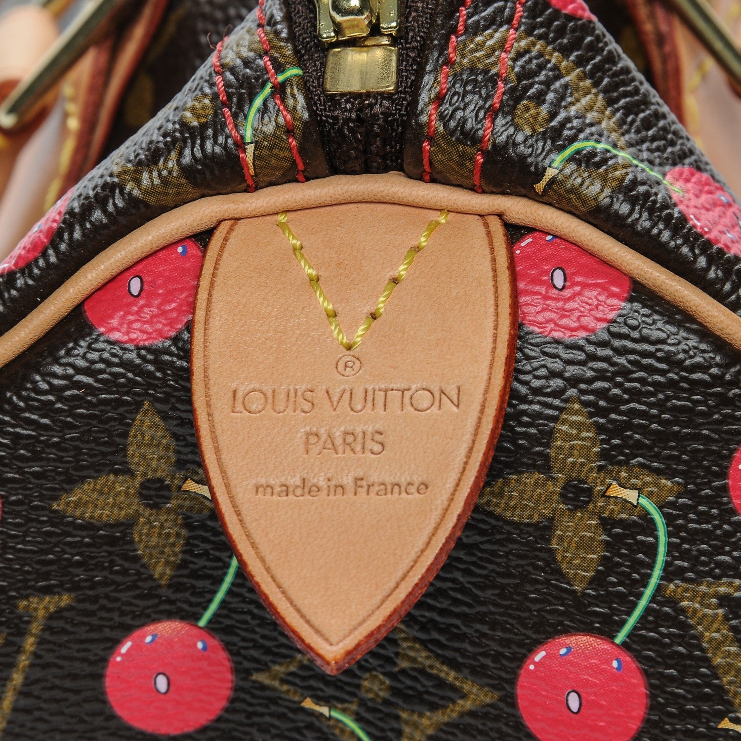 Louis Vuitton Monogram Cerises Speedy 25 6 of 6